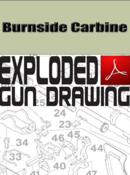 Burnside Carbine  Exploded Gun Drawing Download