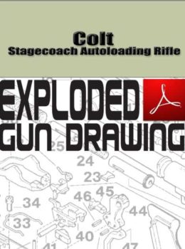 Colt Stagecoach Autoloading Rifle Exploded Gun Drawing Download