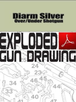Diarm Silver Over/Under Shotgun Exploded Gun Drawing Download