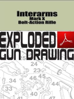 Interarms Mark X Bolt-Action Rifle Exploded Gun Drawing Download