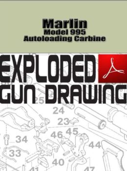 Marlin Model 995 Autoloading Carbine Exploded Gun Drawing Download