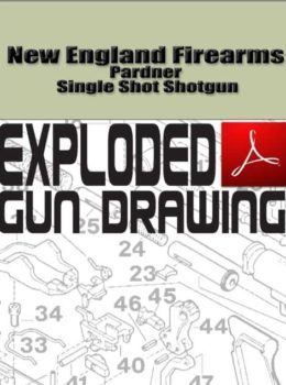 New England Firearms Pardner Single Shot Shotgun Exploded Gun Drawing Download
