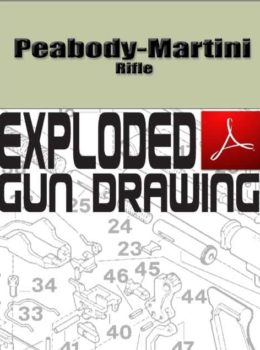 Peabody-Martini Rifle Exploded Gun Drawing Download