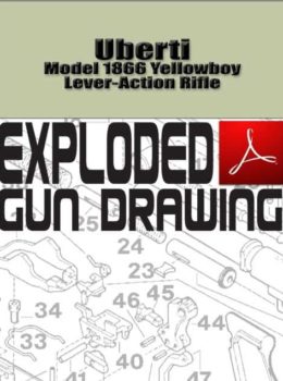 Uberti Model 1866 Yellowboy Lever-Action Rifle Exploded Gun Drawing Download