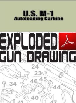 U.S. M-1 Autoloading Carbine Exploded Gun Drawing Download