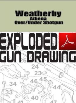 Weatherby Athena Over-Under Shotgun Exploded Gun Drawing Download