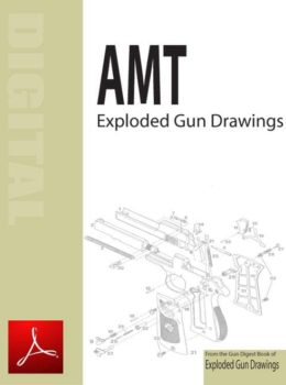 AMT Handguns Exploded Gun Drawings Digital Download