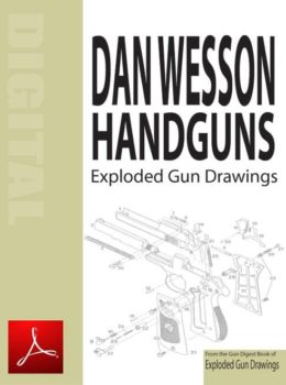 Dan Wesson Handguns Exploded Gun Drawings Digital Download