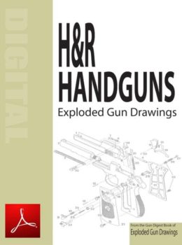 Harrington & Richardson Handguns Exploded Gun Drawings Digital Download