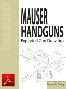 Mauser Handguns Exploded Gun Drawings Digital (PDF) Download