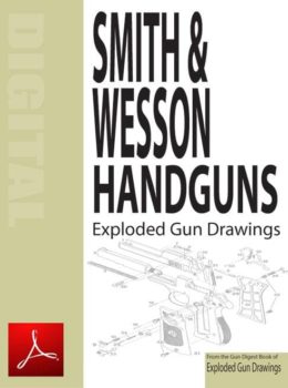 Smith & Wesson Handguns Exploded Gun Drawings Digital (PDF) Download