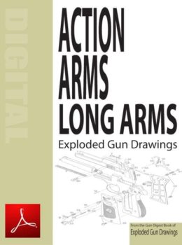 Action (American) Arms Long Arms Exploded Gun Drawings Digital Download