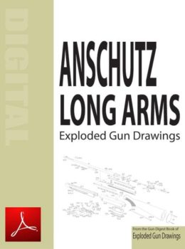 Anschutz Long Arms Exploded Gun Drawings Digital Download
