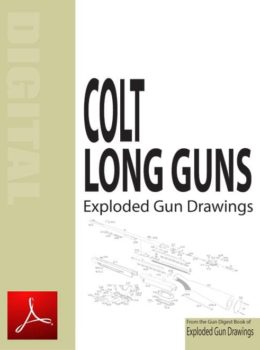 Colt Long Arms Exploded Gun Drawings Digital Download
