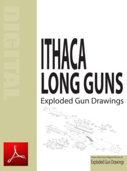 Ithaca Long Guns Exploded Gun Drawings Digital (PDF) Download