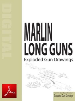 Marlin Long Guns Exploded Gun Drawings Digital (PDF) Download