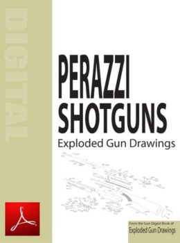 Perazzi Shotguns Exploded Gun Drawings Digital (PDF) Download