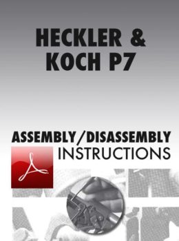 Heckler & Koch P7 Assembly/Disassembly Instructions Download